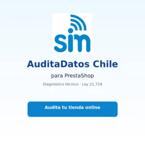 AuditaDatos Chile para PrestaShop